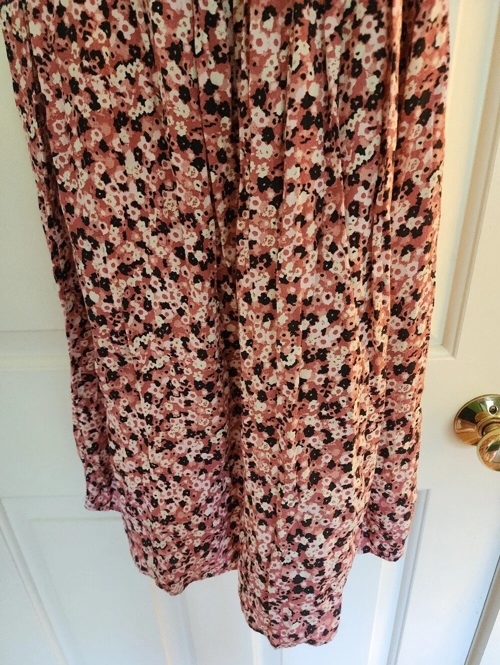 Seraphine Maternity Nursing Dress Pink Floral Size 4 Party Event Romantic - Picture 7 of 9